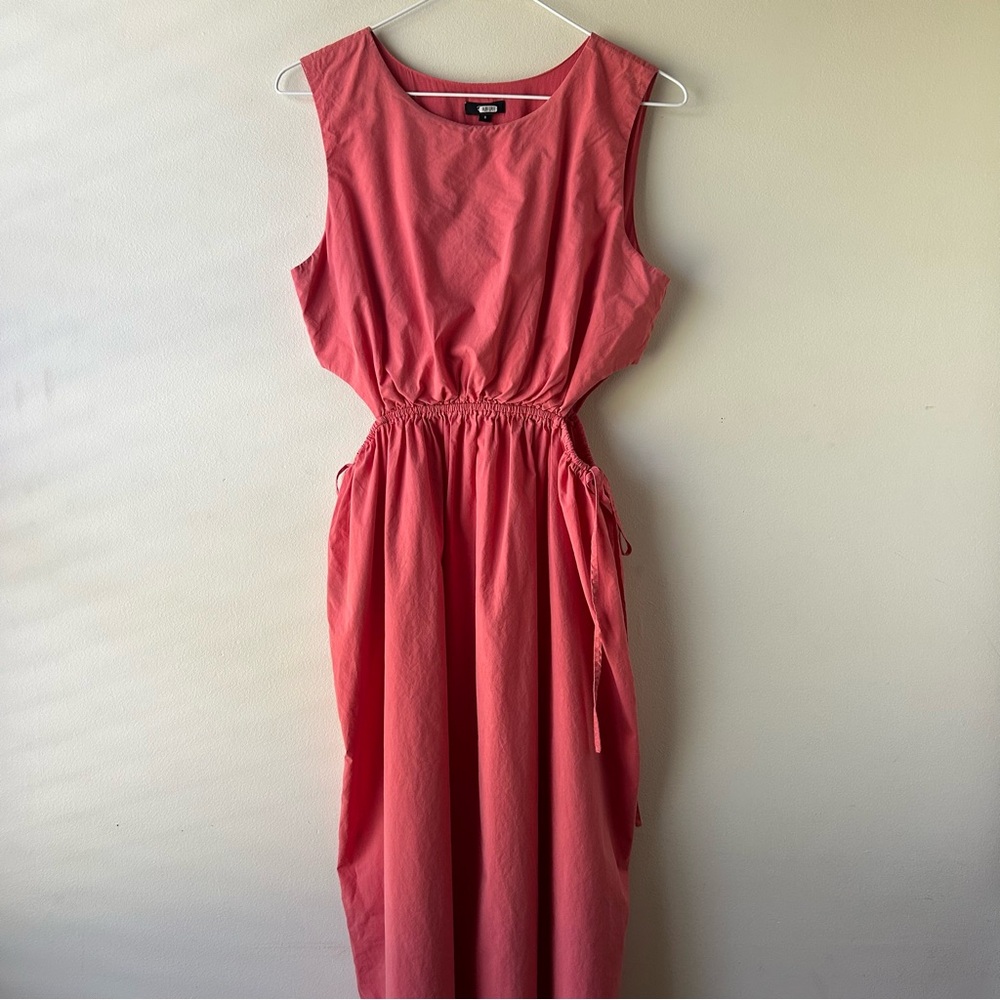 Rails Yvette Spiced Coral Cutout Dress Small - Picture 8 of 14